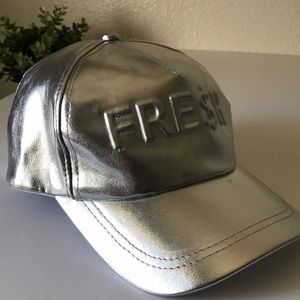 Free Press Metallic Cap, Emboss “FRE$H”